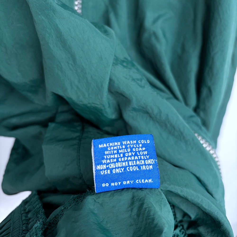 Vintage Starter Green Bay Packers Windbreaker Jacket Medium Green Stitched Nylon - Picture 6 of 11